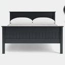 Andorra High Foot Panelled Bed - NZ Made at online8 furniture store Auckland