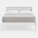 Andorra Low Foot Panelled Bed - NZ Made at online8 furniture store Auckland