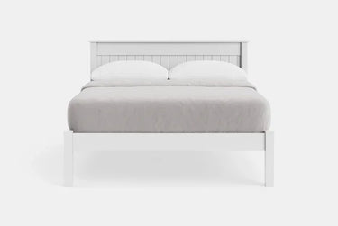 Andorra Low Foot Panelled Bed - NZ Made at online8 furniture store Auckland