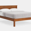 Andorra Low Foot Panelled Bed - NZ Made at online8 furniture store Auckland
