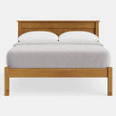 Andorra Low Foot Panelled Bed - NZ Made at online8 furniture store Auckland