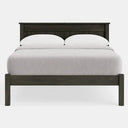 Andorra Low Foot Panelled Bed - NZ Made at online8 furniture store Auckland