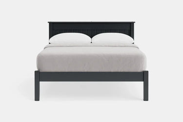 Andorra Low Foot Panelled Bed - NZ Made at online8 furniture store Auckland