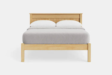 Andorra Low Foot Panelled Bed - NZ Made at online8 furniture store Auckland