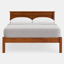 Andorra Low Foot Panelled Bed - NZ Made at online8 furniture store Auckland