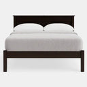 Andorra Low Foot Panelled Bed - NZ Made at online8 furniture store Auckland