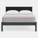 Andorra Low Foot Panelled Bed - NZ Made at online8 furniture store Auckland