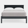 Andorra Low Foot Panelled Bed - NZ Made at online8 furniture store Auckland
