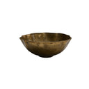ANKARA Gilded Poppy Bowl - Vintage Brass Finish at Online8 Furniture Auckland NZ