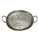 ANKARA Tray w/Handles - Vintage Brass Finish at Online8 Furniture Auckland NZ