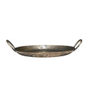 ANKARA Tray w/Handles - Vintage Brass Finish at Online8 Furniture Auckland NZ