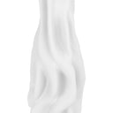 Anouk 3D Printed Ceramic Vase - White at online8 furniture store Auckland