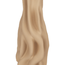 Anouk Beige 3D Printed Ceramic Vase - Large at online8 furniture store Auckland
