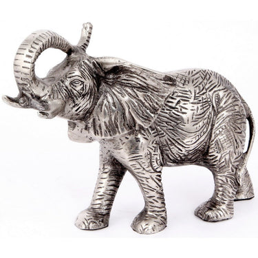 Antiqe Aluminium Elephant Statue at online8 furniture store Auckland