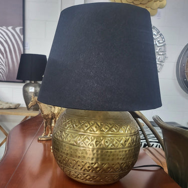 Antique Brass Table Lamp at online8 furniture store Auckland