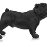 Antique Bulldog - Matt Black at online8 furniture store Auckland