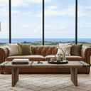 Antique Elm Door Coffee Table at online8 furniture store Auckland