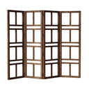 Antique Elm Room Divider - Walnut at online8 furniture store Auckland