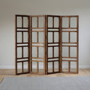 Antique Elm Room Divider - Walnut at online8 furniture store Auckland