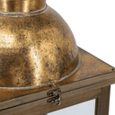 Antique Gold Lanterns Set of 2 at online8 furniture store Auckland