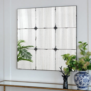 Antique Panel Mirror at online8 furniture store Auckland