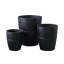 Apollo Round Planters Set/3 at online8 furniture store Auckland