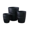Apollo Round Planters Set/3 at online8 furniture store Auckland