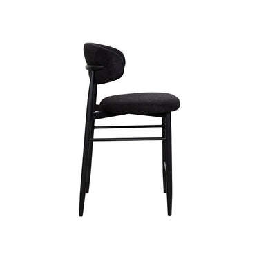 Aragon Counter Stool/Barstool - Black at online8 furniture store Auckland