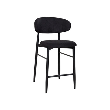 Aragon Counter Stool/Barstool - Black at online8 furniture store Auckland