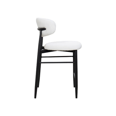 Aragon Counter Stool/Barstool - White at online8 furniture store Auckland