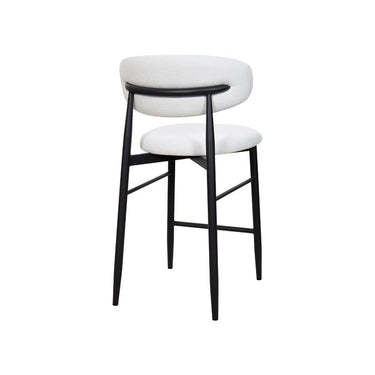 Aragon Counter Stool/Barstool - White at online8 furniture store Auckland