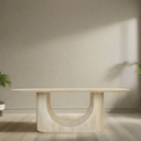 Arc Dining Table - 2000 at online8 furniture store Auckland