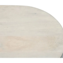 ARC Side Table - Milk Wash at online8 furniture store Auckland