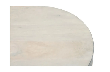 ARC Side Table - Milk Wash at online8 furniture store Auckland