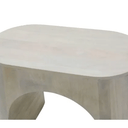 ARC Side Table - Milk Wash at online8 furniture store Auckland