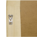 ARC Wooden Mirror - White Washed at online8 furniture store Auckland