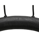 ARC Wooden Pendant Light - Black Sandblast at online8 furniture store Auckland