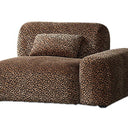 Arcadia Leopard Print Sectional 3 Seat Sofa at Online8 Furniture Auckland NZ
