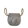 Archer Rustic Planter w/Rope Handles SML at online8 furniture store Auckland
