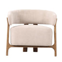 Arcus Lounge Chair - Luxe Linen at Online8 Furniture Auckland NZ