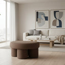 Arden Round Ottoman at online8 furniture store Auckland