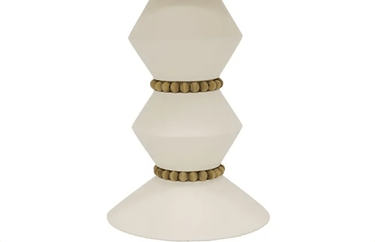 Arezu Metal Side Table - White at online8 furniture store Auckland