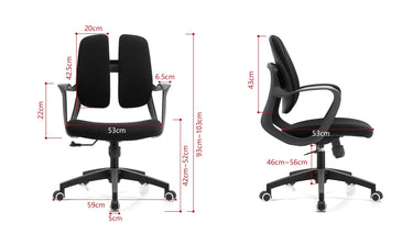 Argo Split Ergonomic Office Chair at online8 furniture store Auckland