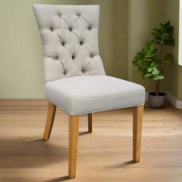 Ariana Tufted Back Dining Chair at online8 furniture store Auckland