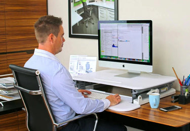 Arise Deskalator at online8 furniture store Auckland