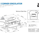 Arise Ergolator Corner at online8 furniture store Auckland