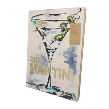Art Canvas Dry Martini 50x70cm at online8 furniture store Auckland