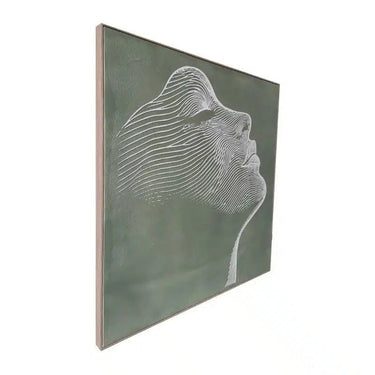 Art Canvas Face 80x80cm at online8 furniture store Auckland