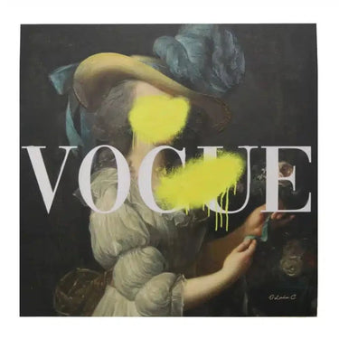 Art Canvas Vogue 60x60cm at online8 furniture store Auckland