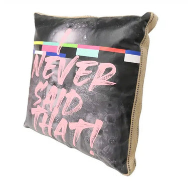 Art Cushion Never Said That at Online8 Furniture Auckland NZ